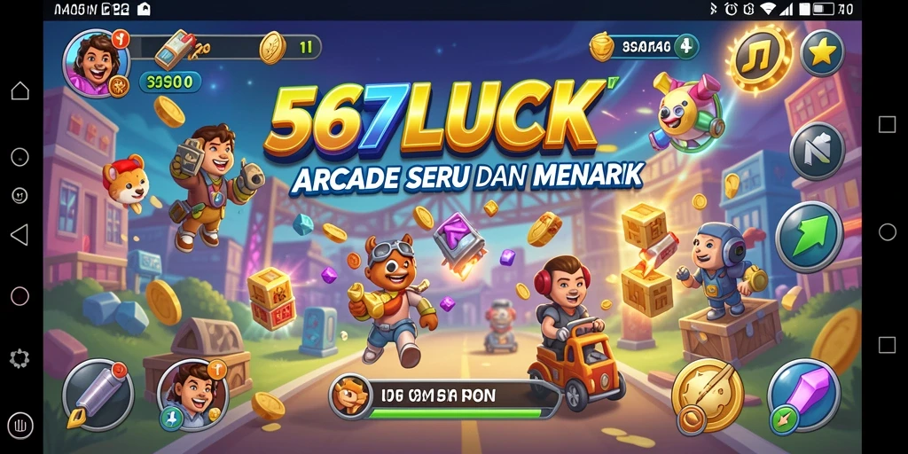 Tampilan gameplay menarik dari 567LUCK dengan grafis memukau.