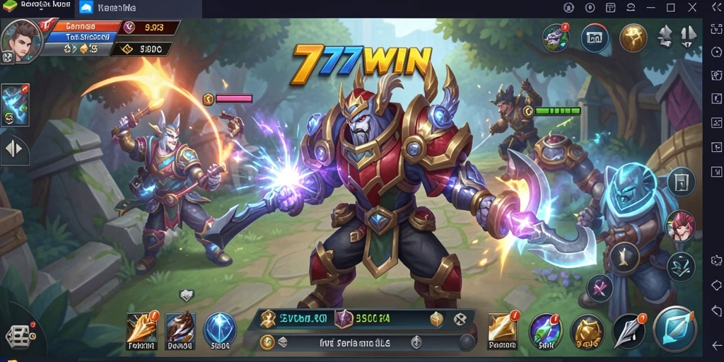Tampilan gameplay 777WIN yang menegangkan dan menarik.