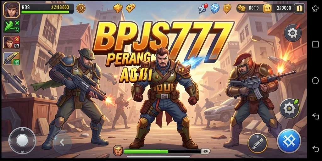 Tampilan aksi seru dalam BPJS777 yang menampilkan pertempuran mendebarkan.