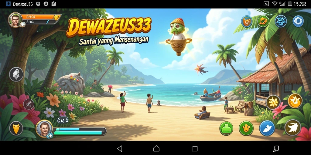 Tampilan gameplay seru dari DEWAZEUS33 yang menyenangkan.