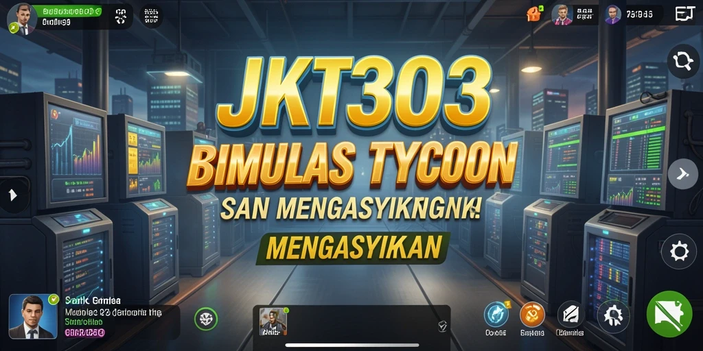Tampilan gameplay JKT303 menunjukkan grafik yang menawan dan mekanisme manajerial.