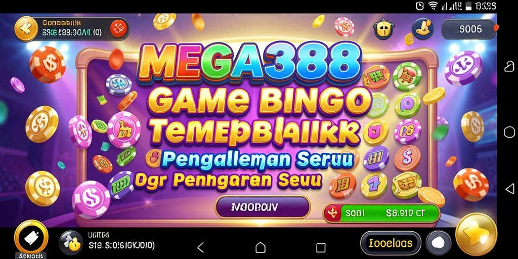 Tampilan menarik dari gameplay MEGA388 bingo dengan kegembiraan nyata.