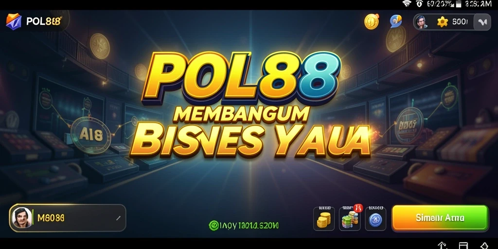 Screenshot gameplay POL88 menampilkan aksi membangun bisnis Tycoon.